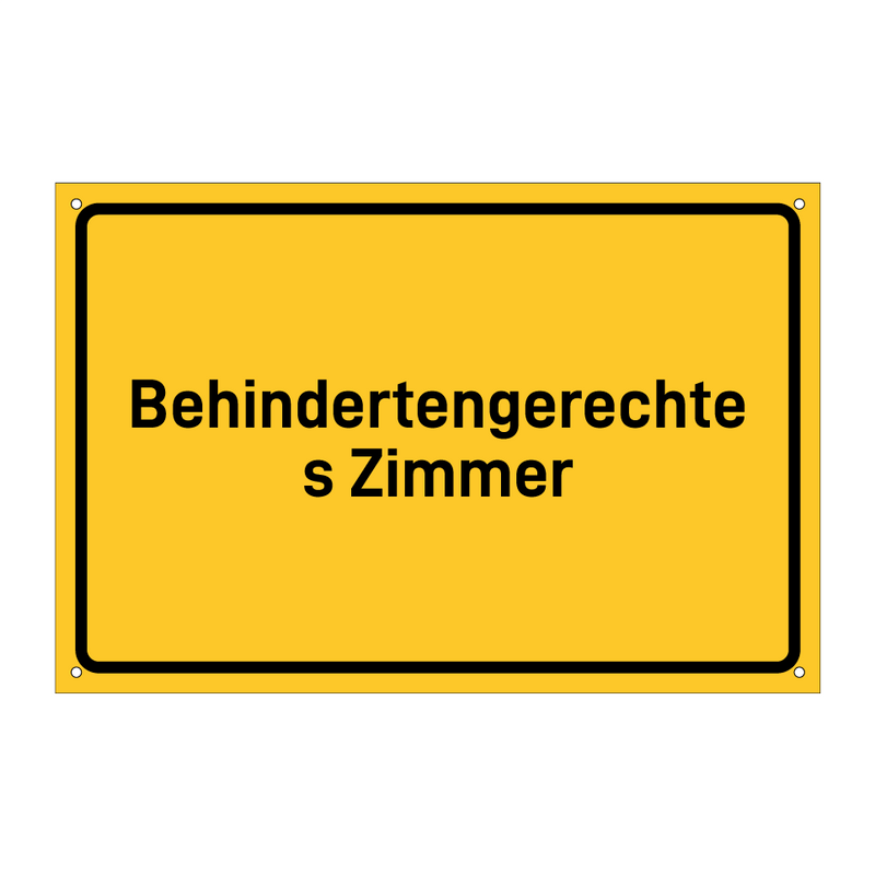 Behindertengerechtes Zimmer & Behindertengerechtes Zimmer & Behindertengerechtes Zimmer