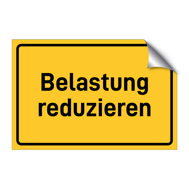 Belastung reduzieren & Belastung reduzieren & Belastung reduzieren & Belastung reduzieren