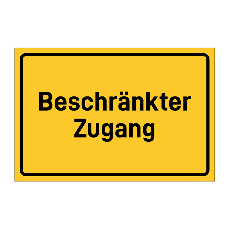 Beschränkter Zugang & Beschränkter Zugang & Beschränkter Zugang & Beschränkter Zugang