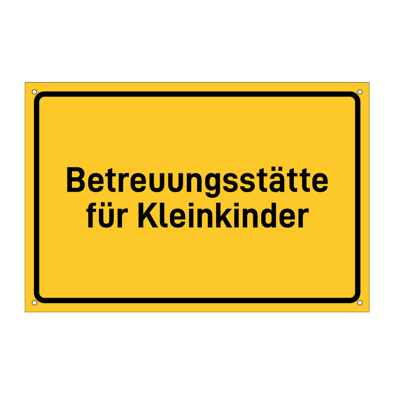 Betreuungsstätte für Kleinkinder & Betreuungsstätte für Kleinkinder