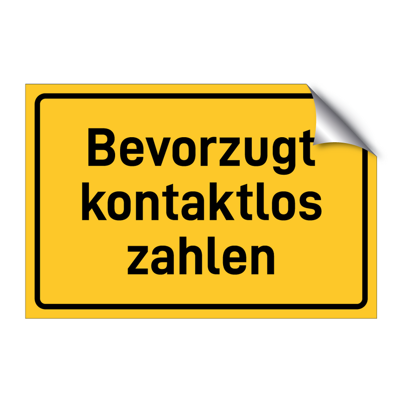 Bevorzugt kontaktlos zahlen & Bevorzugt kontaktlos zahlen & Bevorzugt kontaktlos zahlen