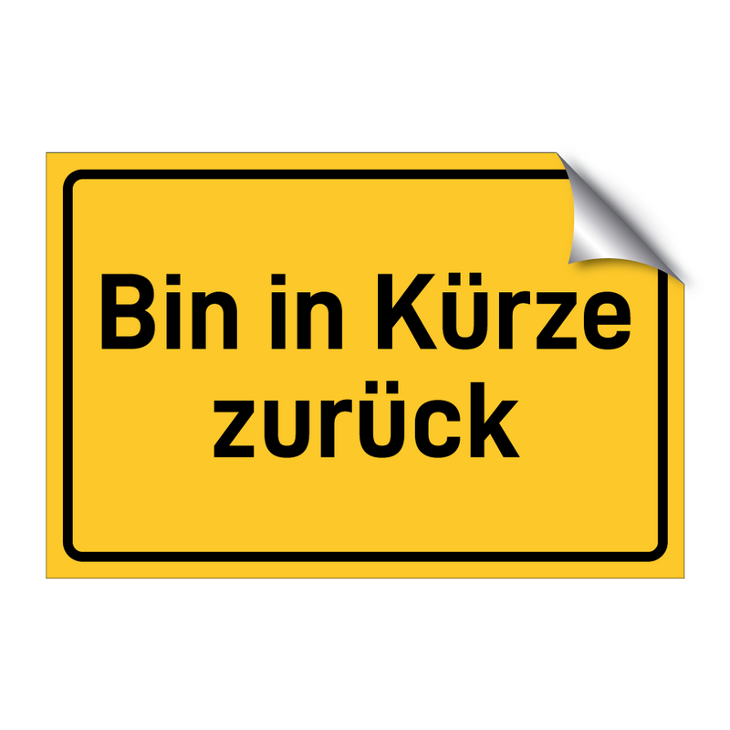 Bin in Kürze zurück & Bin in Kürze zurück & Bin in Kürze zurück & Bin in Kürze zurück