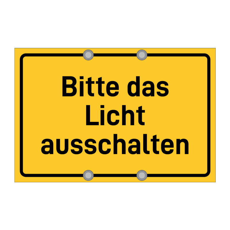 Bitte das Licht ausschalten & Bitte das Licht ausschalten & Bitte das Licht ausschalten