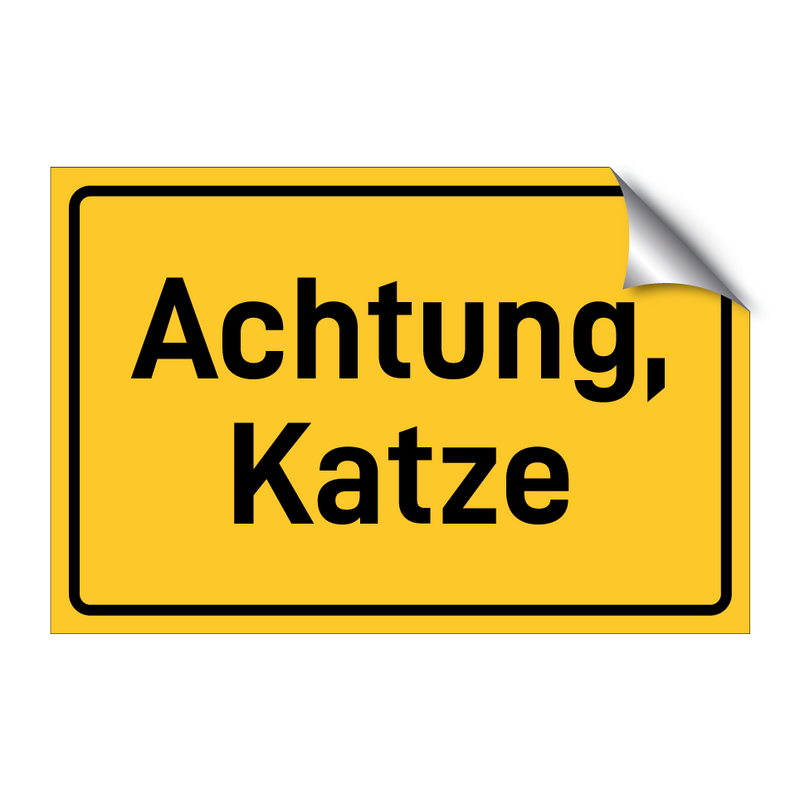 Achtung, Katze & Achtung, Katze & Achtung, Katze & Achtung, Katze