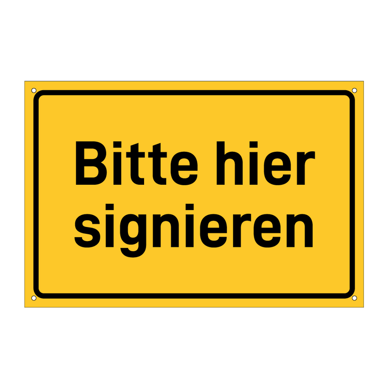 Bitte hier signieren & Bitte hier signieren & Bitte hier signieren & Bitte hier signieren