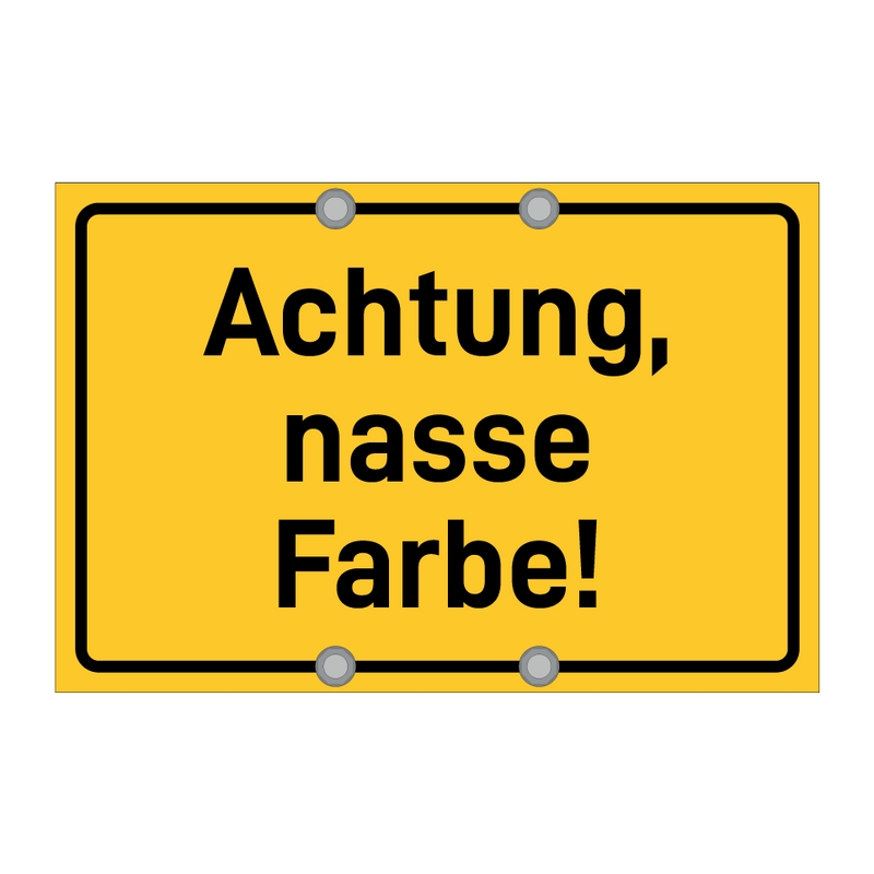 Achtung, nasse Farbe! & Achtung, nasse Farbe! & Achtung, nasse Farbe! & Achtung, nasse Farbe!