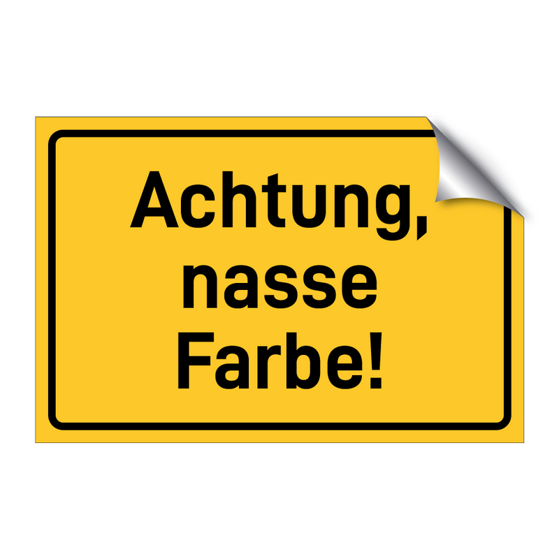 Achtung, nasse Farbe! & Achtung, nasse Farbe! & Achtung, nasse Farbe! & Achtung, nasse Farbe!