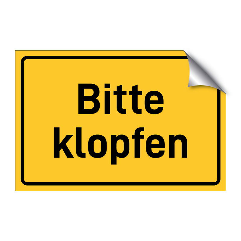 Bitte klopfen & Bitte klopfen & Bitte klopfen & Bitte klopfen