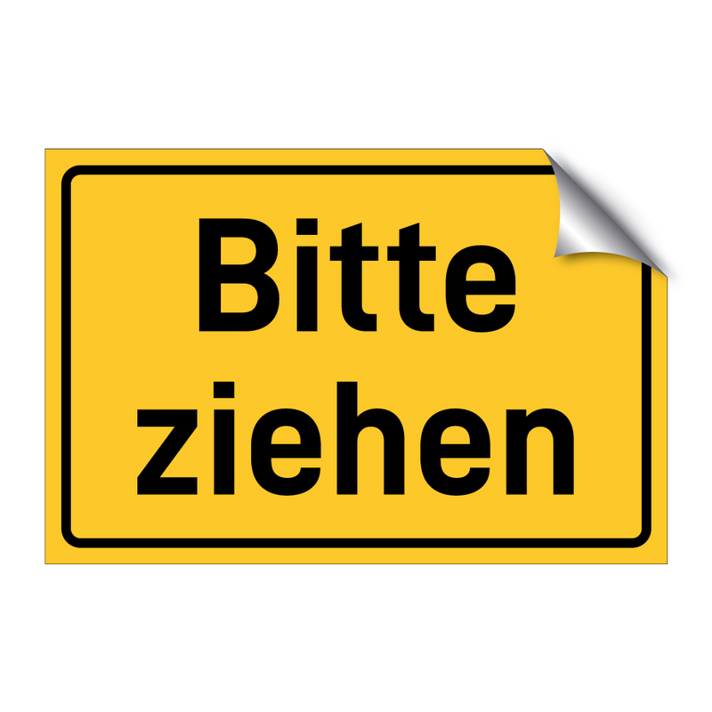 Bitte ziehen