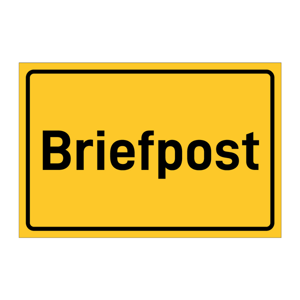 Briefpost