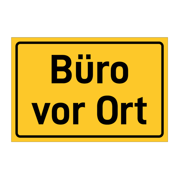 Büro vor Ort