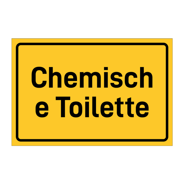 Chemische Toilette