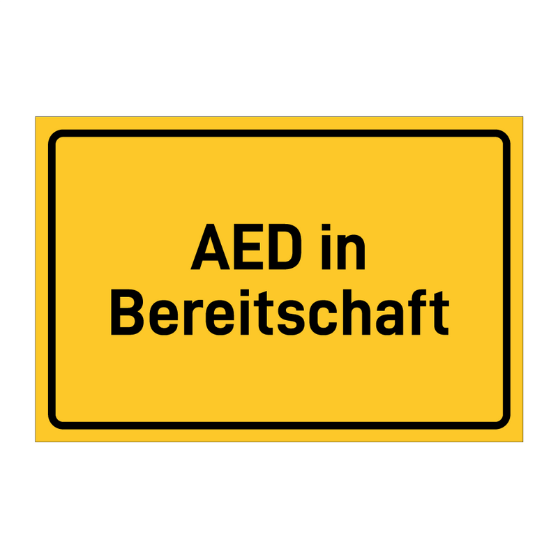 AED in Bereitschaft & AED in Bereitschaft & AED in Bereitschaft & AED in Bereitschaft