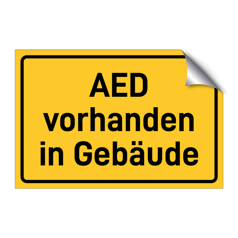 AED vorhanden in Gebäude & AED vorhanden in Gebäude & AED vorhanden in Gebäude