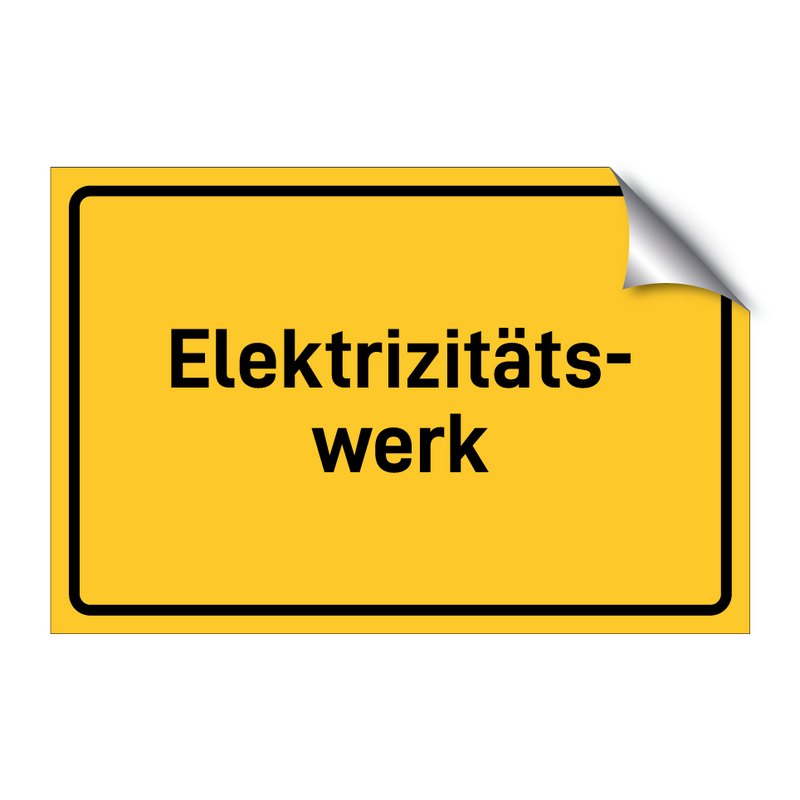 Elektrizitäts- werk