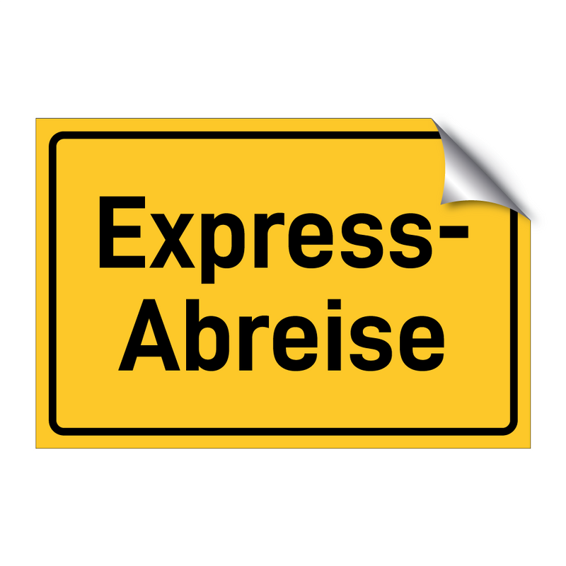 Express- Abreise & Express- Abreise & Express- Abreise & Express- Abreise