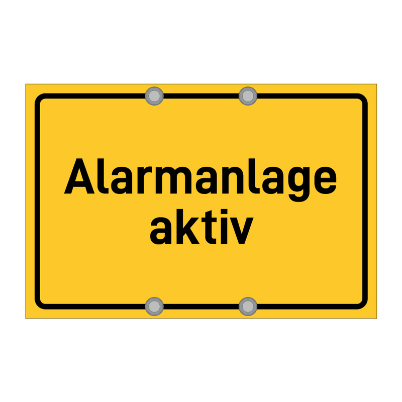 Alarmanlage aktiv & Alarmanlage aktiv & Alarmanlage aktiv & Alarmanlage aktiv & Alarmanlage aktiv