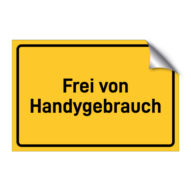 Frei von Handygebrauch