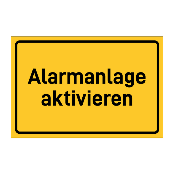 Alarmanlage aktivieren & Alarmanlage aktivieren & Alarmanlage aktivieren & Alarmanlage aktivieren