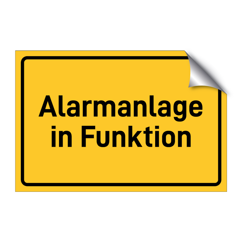 Alarmanlage in Funktion & Alarmanlage in Funktion & Alarmanlage in Funktion