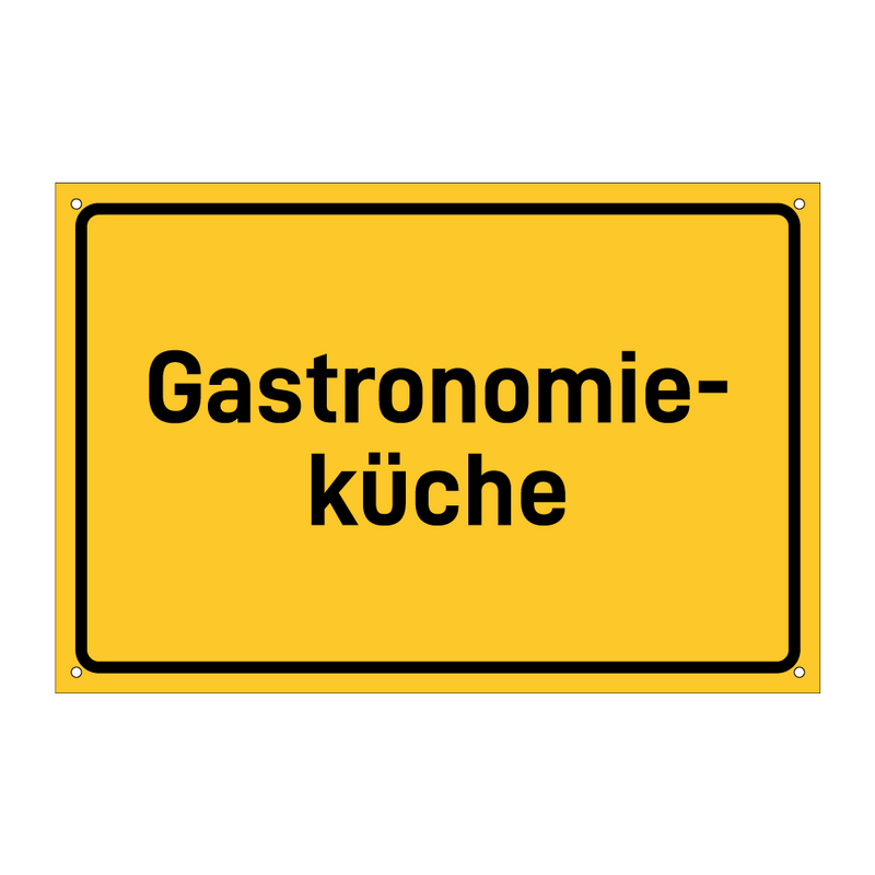 Gastronomie- küche