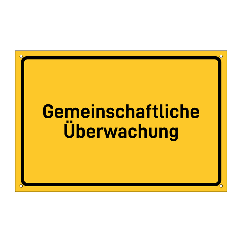 Gemeinschaftliche Überwachung