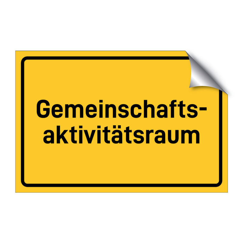 Gemeinschafts- aktivitätsraum