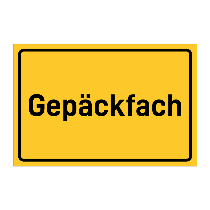 Gepäckfach