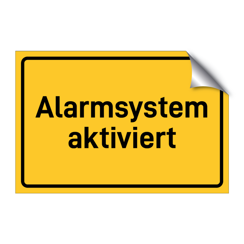 Alarmsystem aktiviert & Alarmsystem aktiviert & Alarmsystem aktiviert & Alarmsystem aktiviert