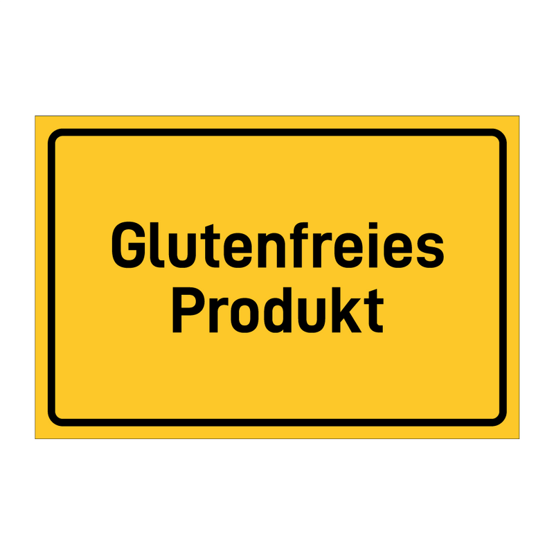 Glutenfreies Produkt