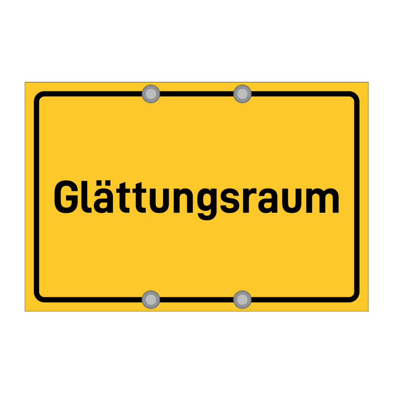 Glättungsraum