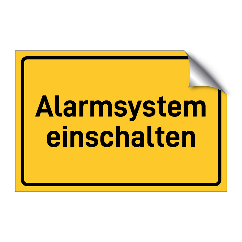 Alarmsystem einschalten & Alarmsystem einschalten & Alarmsystem einschalten