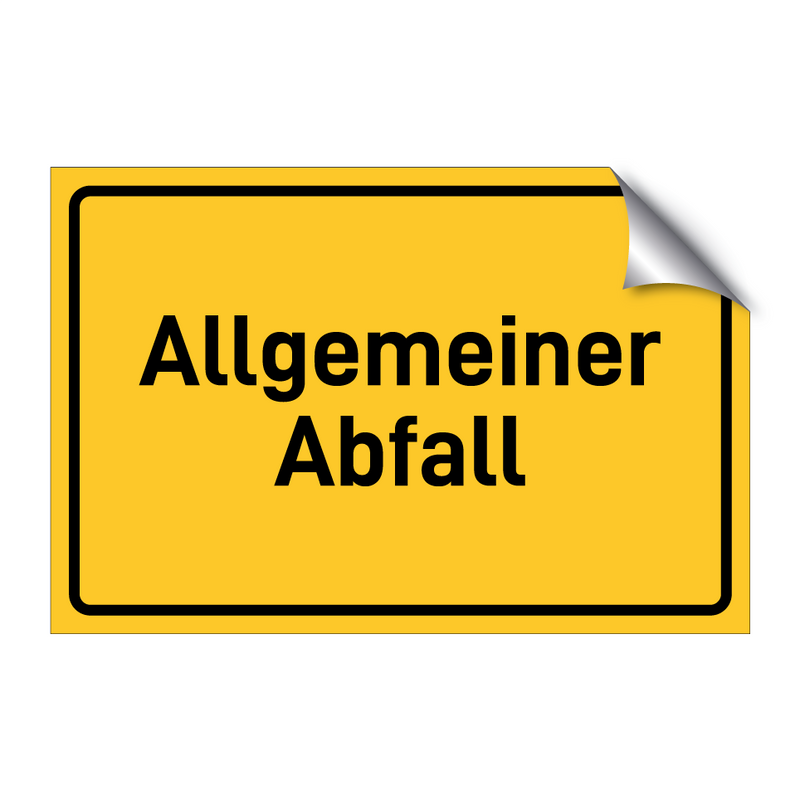 Allgemeiner Abfall & Allgemeiner Abfall & Allgemeiner Abfall & Allgemeiner Abfall