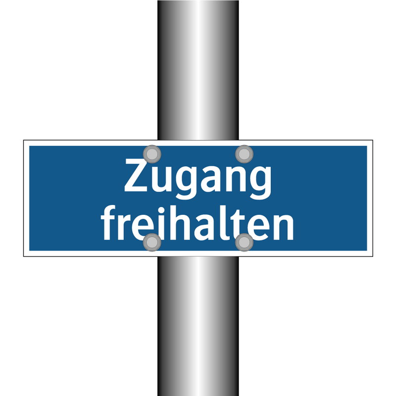 Zugang freihalten