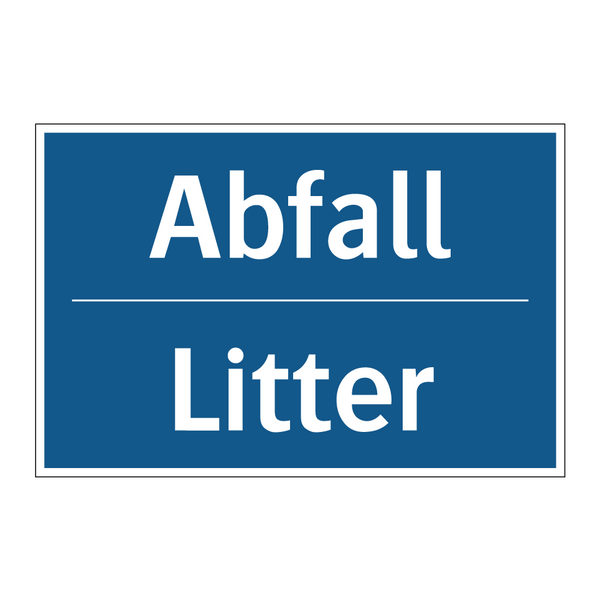 Abfall - Litter