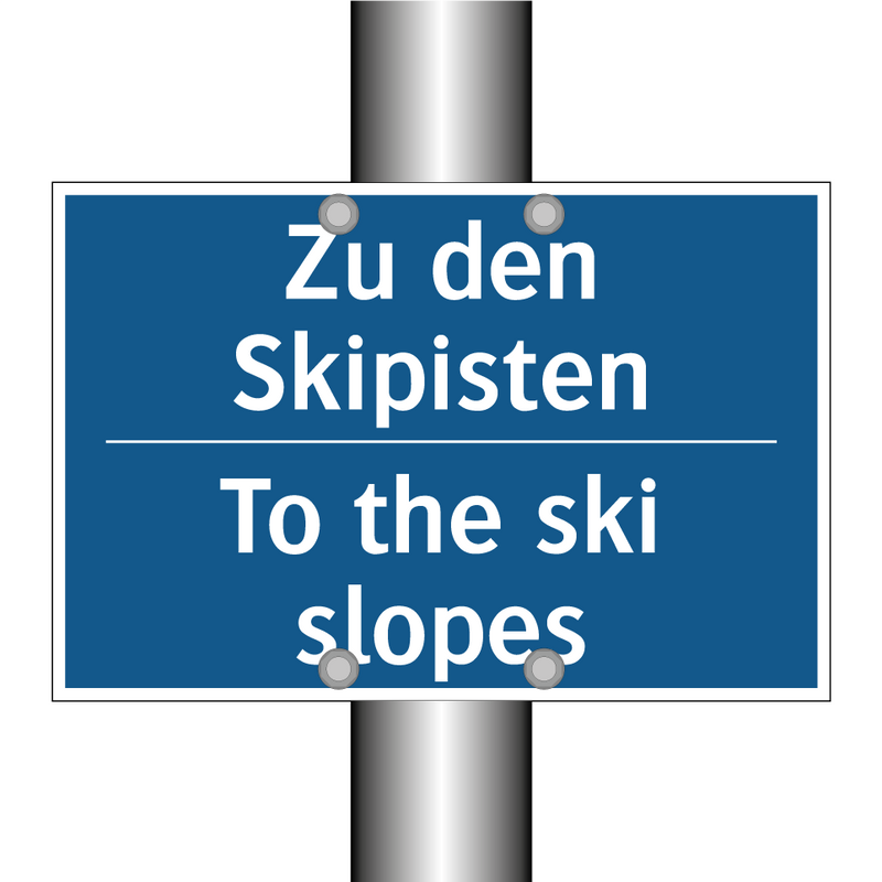 Zu den Skipisten - To the ski slopes