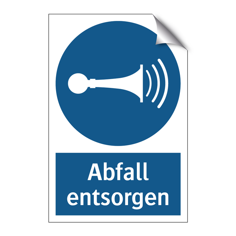 Abfall entsorgen