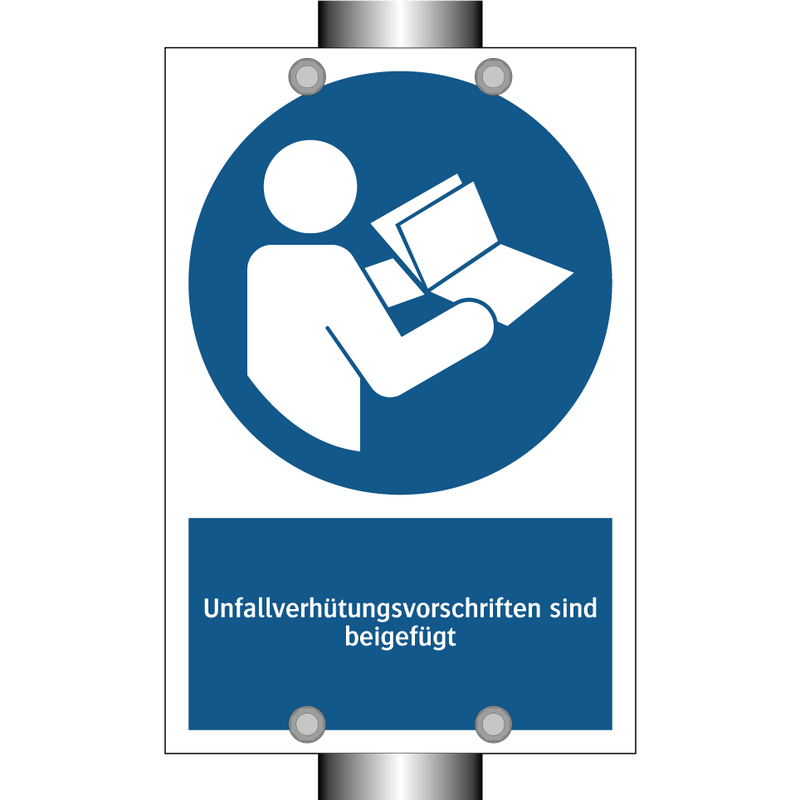 Unfallverhütungsvorschriften sind beigefügt