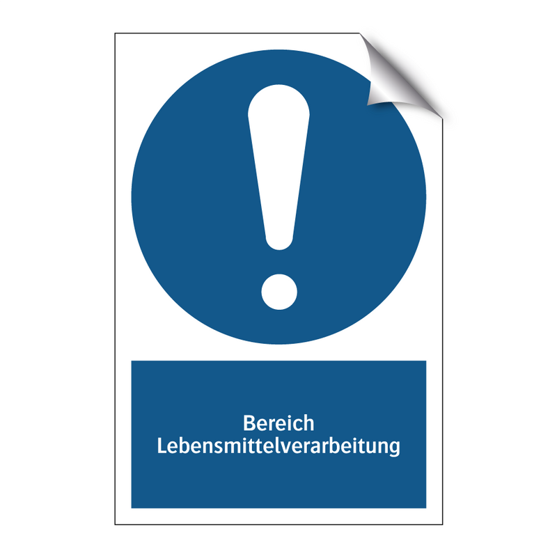 Bereich Lebensmittelverarbeitung