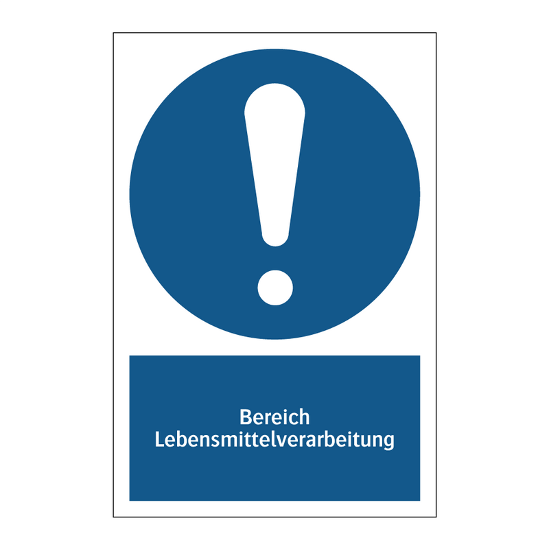 Bereich Lebensmittelverarbeitung