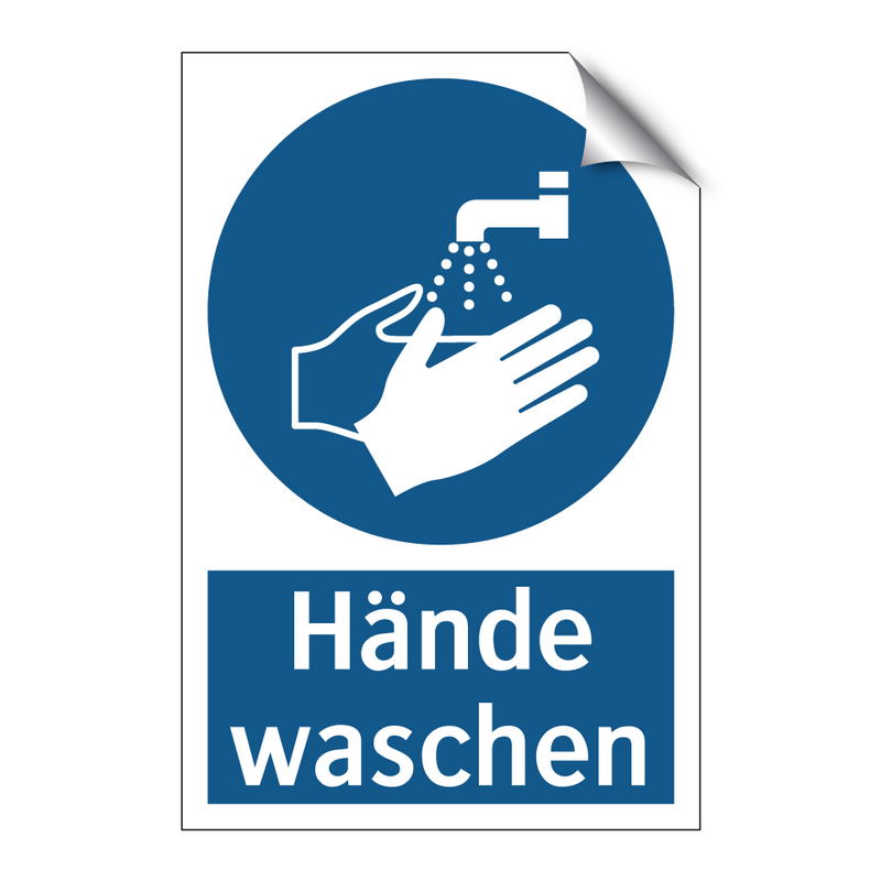 Hände waschen