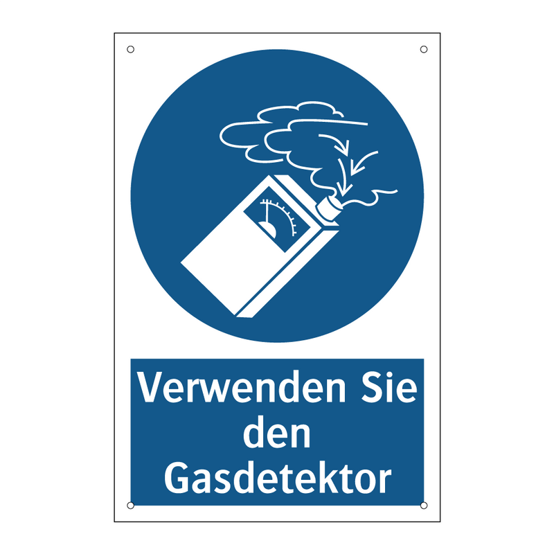 Verwenden Sie den Gasdetektor