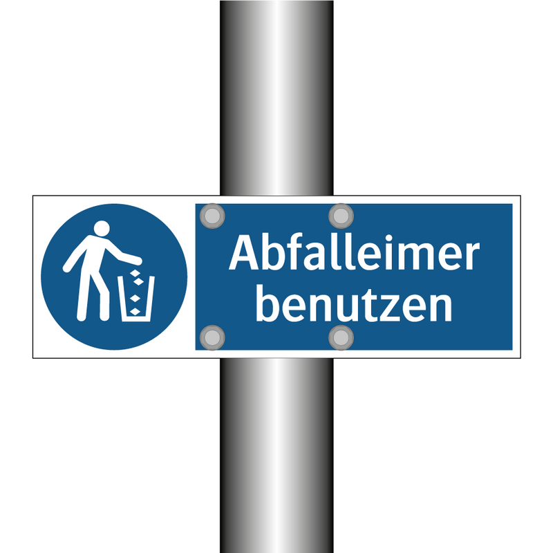 Abfalleimer benutzen