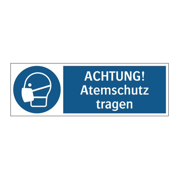 ACHTUNG! Atemschutz tragen