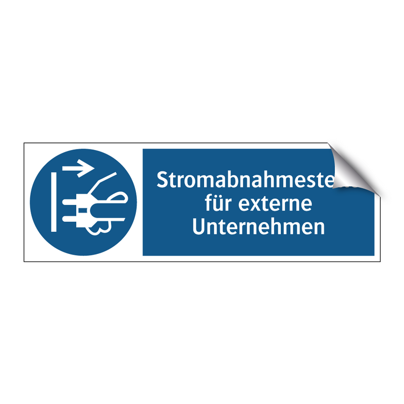 Stromabnahmestelle für externe Unternehmen