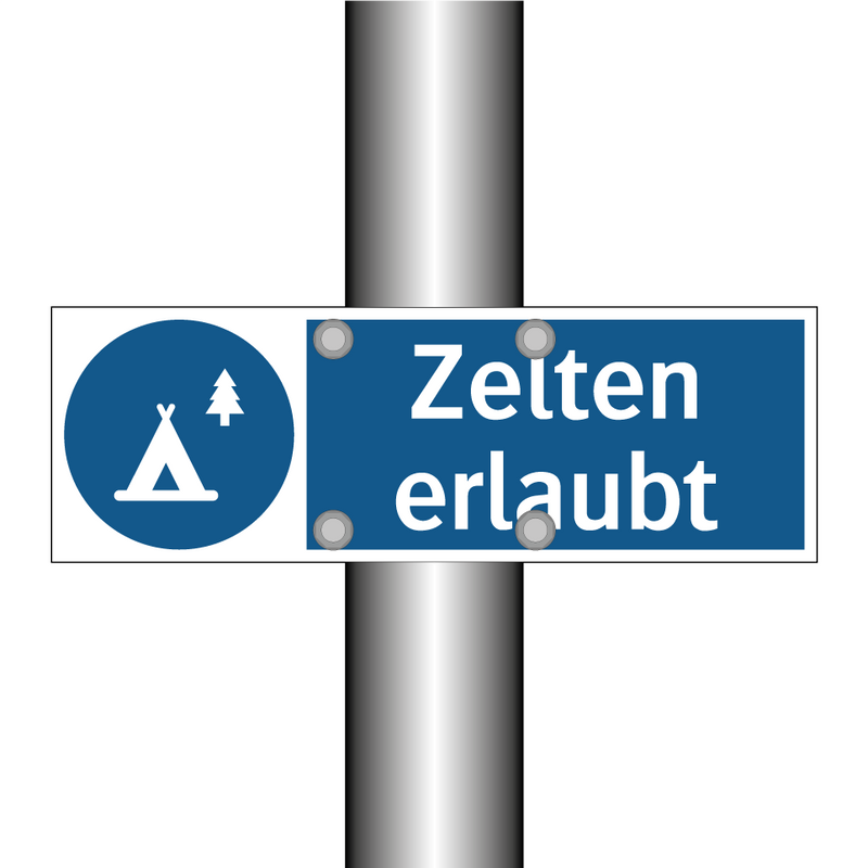 Zelten erlaubt