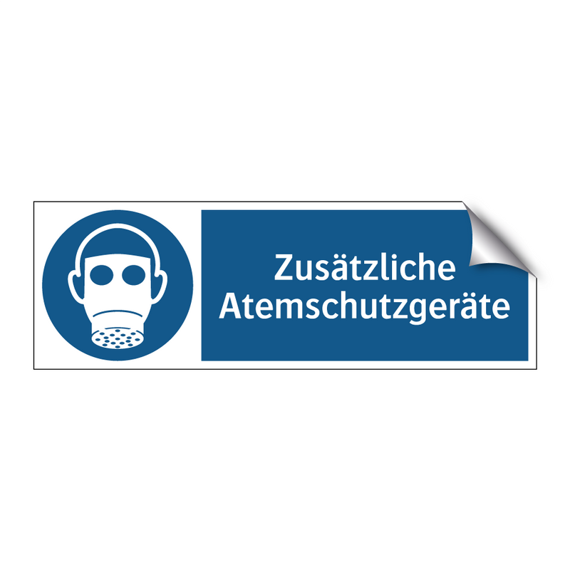 Zusätzliche Atemschutzgeräte