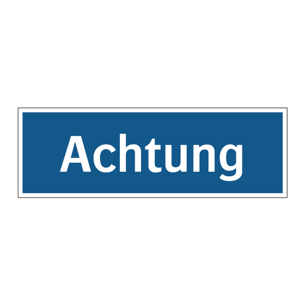 Achtung