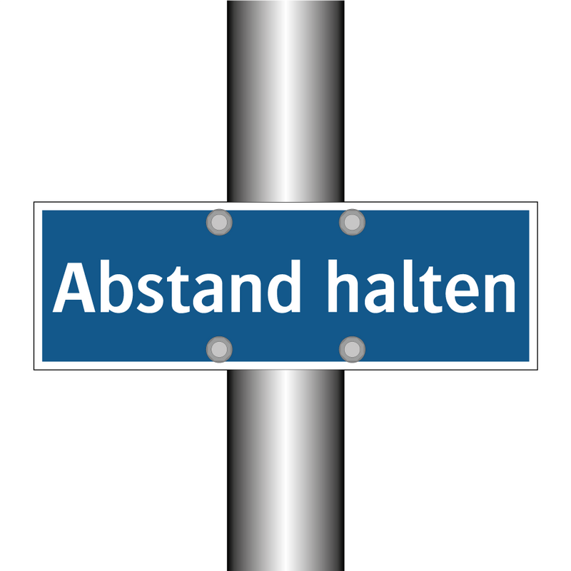 Abstand halten