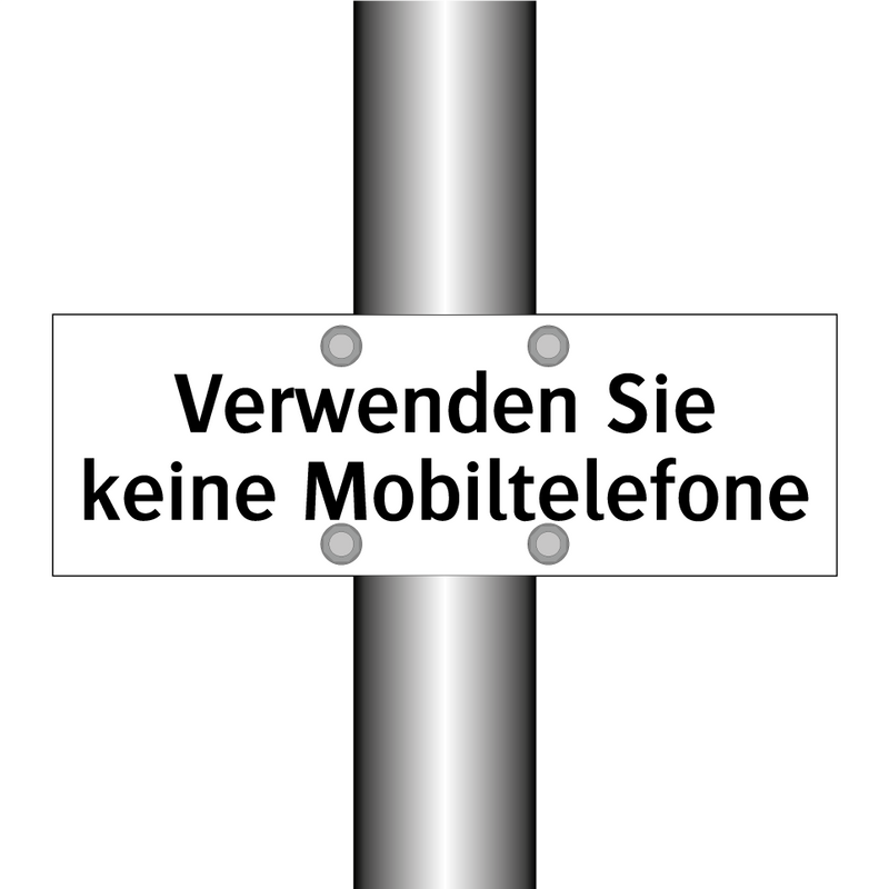 Verwenden Sie keine Mobiltelefone